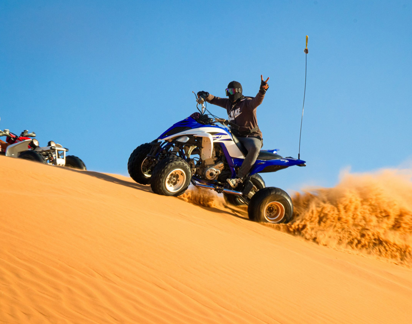 Evening Desert Safari with Quad Bike